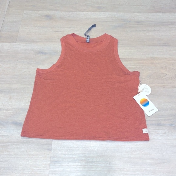 NWT Vuori Energy Top Tank cinnamon Heather women’s small S sold out - Picture 4 of 8